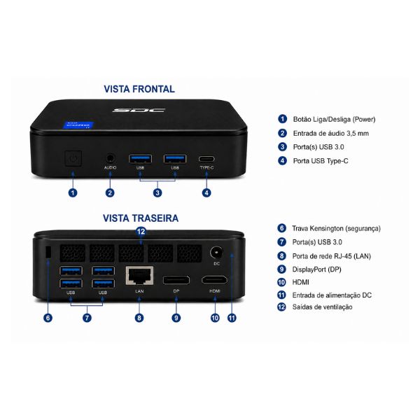Mini PC B19S V2 - Imagem 2